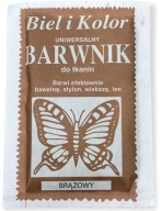 Dye Farbivá na odevy Farba 10g - HNEDÁ