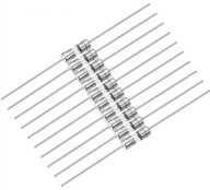 POISTKA 0,5A 250V MINI 10X3,6MM SO SPÁJKOVACÍMI KOLÍČKAMI, ONESKORENÁ 10KS