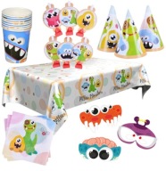VANKÚŠOVÉ MONSTERS narodeninová súprava MONSTERS 47 kusov
