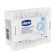 Chicco tyčinky do uší 0 m + 60 ks.