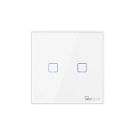 Bezdrôtový spínač svetiel Sonoff 433 MHz T2EU2C-RF (2-kanálový)