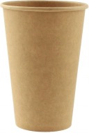 EKO biologicky rozložiteľné papierové poháre 375 ml 6 ks.