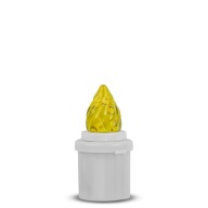 Elektrická LED vložka 11,5 cm Yellow ZE4 s 2xR14 LUX3 batériami