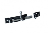OCELOVÝ ZÁMOK ZÁMKU ČIERNY ZÁMEK 70x16mm