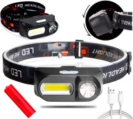 VÝKONNÁ LED HLAVNÁ LAMPA REFLEKTOR COB HLAVNÁ LAMPA VODEODOLNÁ
