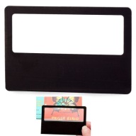Lupa vizitka Fresnel lens card 85x55mm