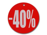 okrúhly štítok CIRCLE FI 24CM -40% CENA DOSKY