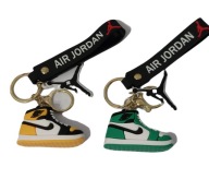KRÚŠOK NA KĽÚČENKU, PRÍvesok na kľúče, PRÍVESOK NA ŠPORTOVÚ OBUV AIR JORDAN, mix farieb