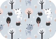 Flanelová plienka 80x80 Jelonek Grey