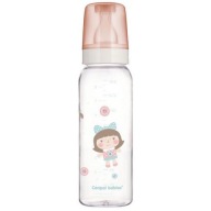 SKLENENÁ ÚZKA FĽAŠA 240 ML+ RÝCHLY ČUVEK 12M+