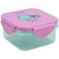Obedovka pre deti, ružový raňajkový box 370 ml KITE