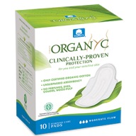 Organyc Hygienické vložky s krídelkami na deň 10 ks