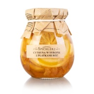 Citrón v sirupe s lupeňmi ruží ~ 260 g