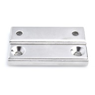 Magnetický držiak na tanier s otvorom na skrutku UMP 40x13,5x5 N 1 kus