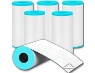5x SAMOLEPIACI TERMOPAPIER NA TLAČ PRÍKLADOV