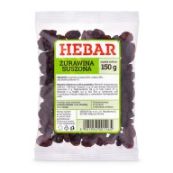SUŠENÉ BRUSINKY 150 G ŠŤAVNATÝ HEBAR CELÉ OVOCIE