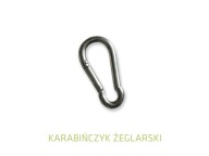PLACHETNICOVÁ KARABÍNA NA MONTÁŽ PLACHTY
