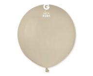 Béžovo hnedá balónová káva s mliečnym latte 48 cm