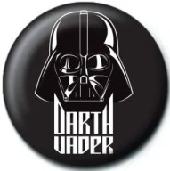 Špendlík DARTH VADER STAR WARS, 2,5 cm