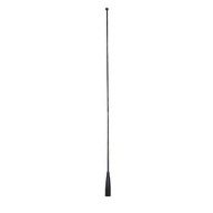 Anténna tyč 5mm 6mm 78cm dlhá kovová čierna