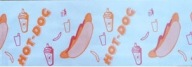 Americká taška na hot dog, fóliovaná, 200 kusov