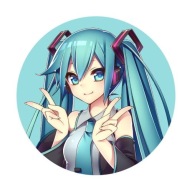Vocaloid Hatsune Miku pin 58mm