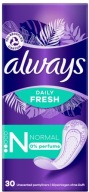 Vždy VLOŽKY 30 ks. Daily Fresh NORMAL 0% parfum