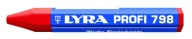 LYRA PROFESSIONAL MARKING CHALK 797 ČERVENÁ