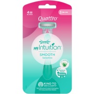 3x WILKINSON Quattro My Intuition Smooth Sensitive Holiaci strojček