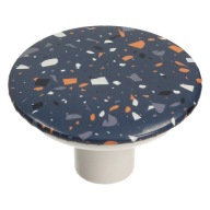 Nábytková kľučka GAMET GX01 V84 TERAZZO NAVY BLUE