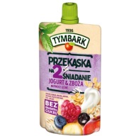 Tymbark Ovocno-jogurtová pena pre deti Jablko Banán Bobule Arónia 100 g