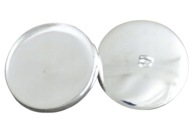 [11906] Postriebrený kabošónový gombík 18mm
