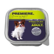 Premiere Mini jedlo z hydiny a zveriny pre dospelých 100 g