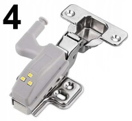 SVIETIDLO DO SKRIŇKY S VÝKLÁDACÍMI DVERE, 3 LED