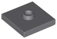 Lego New Dark Blueish Grey Plate Modified 2x2 Jumper 87580