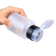 Dávkovacia fľaša s pumpičkou na tekutiny s uzáverom - 250ml