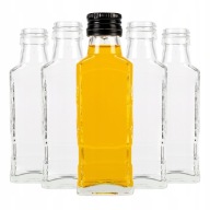 5 ks sklenených fliaš MOSKVA 100 ml na tinktúry šťavy
