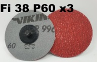 ROLOC DISK brúsny kotúč fi 38 P60 3 ks.