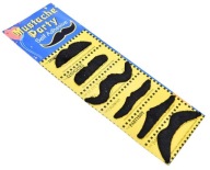 Samolepiace MUSTACHES 6KS black party party