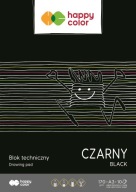 Čierny technický blok A3, 170g, 10 listov Happy Color