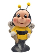 Porcelánová figúrka včiel Záhradná dekorácia Kvetináče 13x8x5 cm