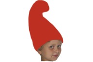 SMERFETKA SMERF HAT PAPA SMERFA červené šmolky