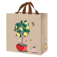 látková nákupná taška 38x22x40cm opakovane použiteľná nákupná sieťovina priestranná