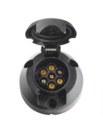 Plastová zásuvka na príves 12V 7 PIN
