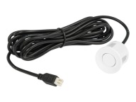 Ultrazvukový snímač biely 22mm