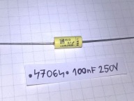 Kondenzátor 100nF 0,1uF 250V ERO MKT1813 Axial x5