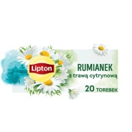 Lipton Herbs of the World bylinný čaj Harmanček s citrónovou trávou 20 ks 20g