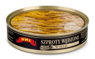 Údené šproty v rastlinnom oleji 160g MK