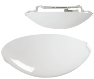 KANLUX Univerzálna LED stropná lampa PLAFMIN O 40W E27 Veľký závit Biela