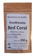 REĎKOVKA ČERVENÉ KORALOVÉ SEMIENKY KLÍČKY 250g TORAF